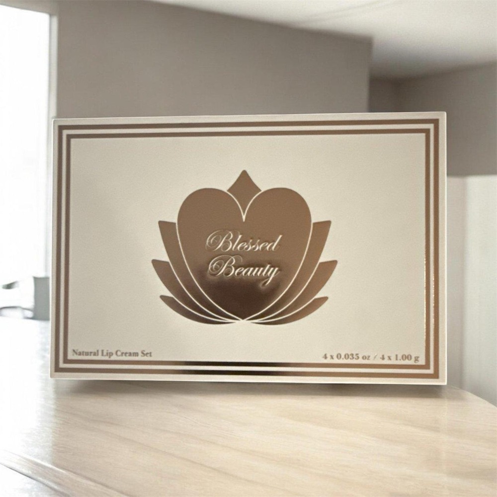 Blessed beauty natural lip cream set